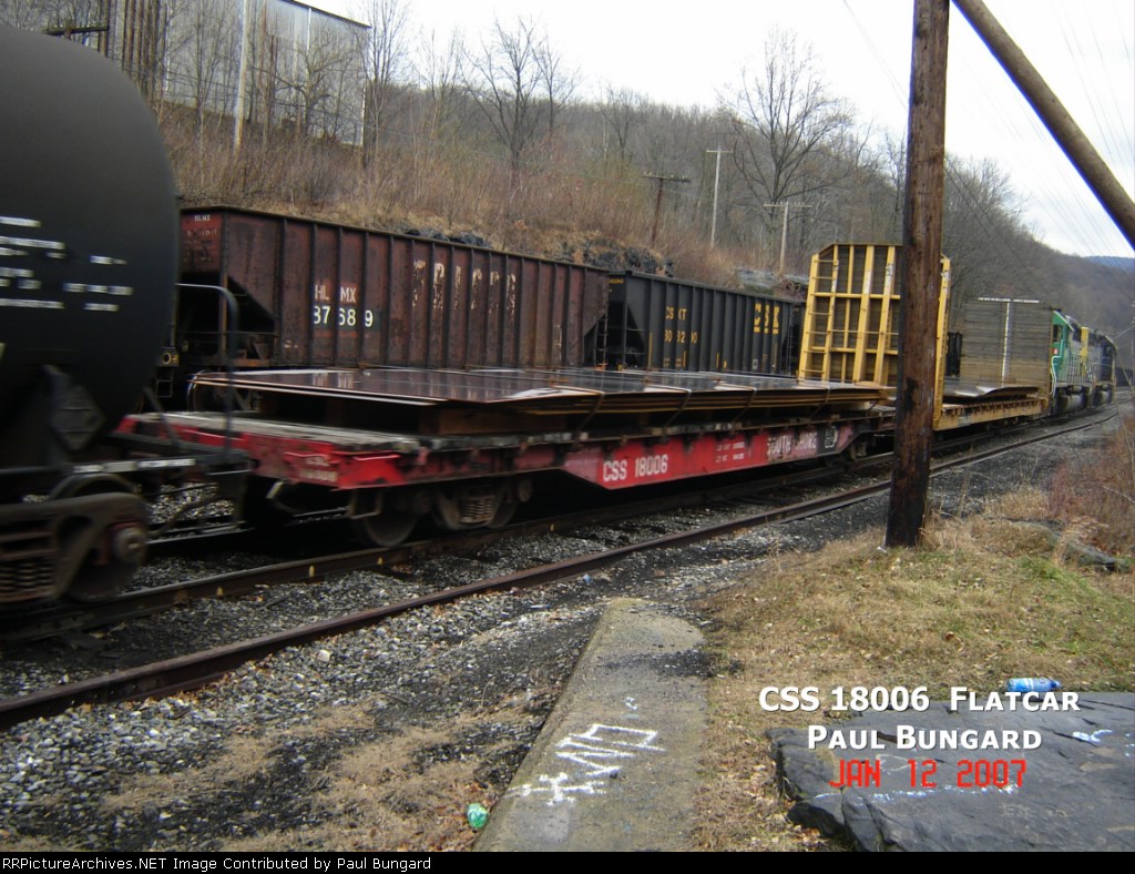 CSS 18006   Flat Car   Jan 12, 2007